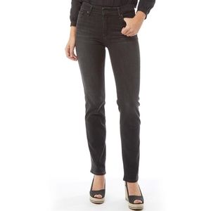 Levi's women's 712 slim cut jean in washed black